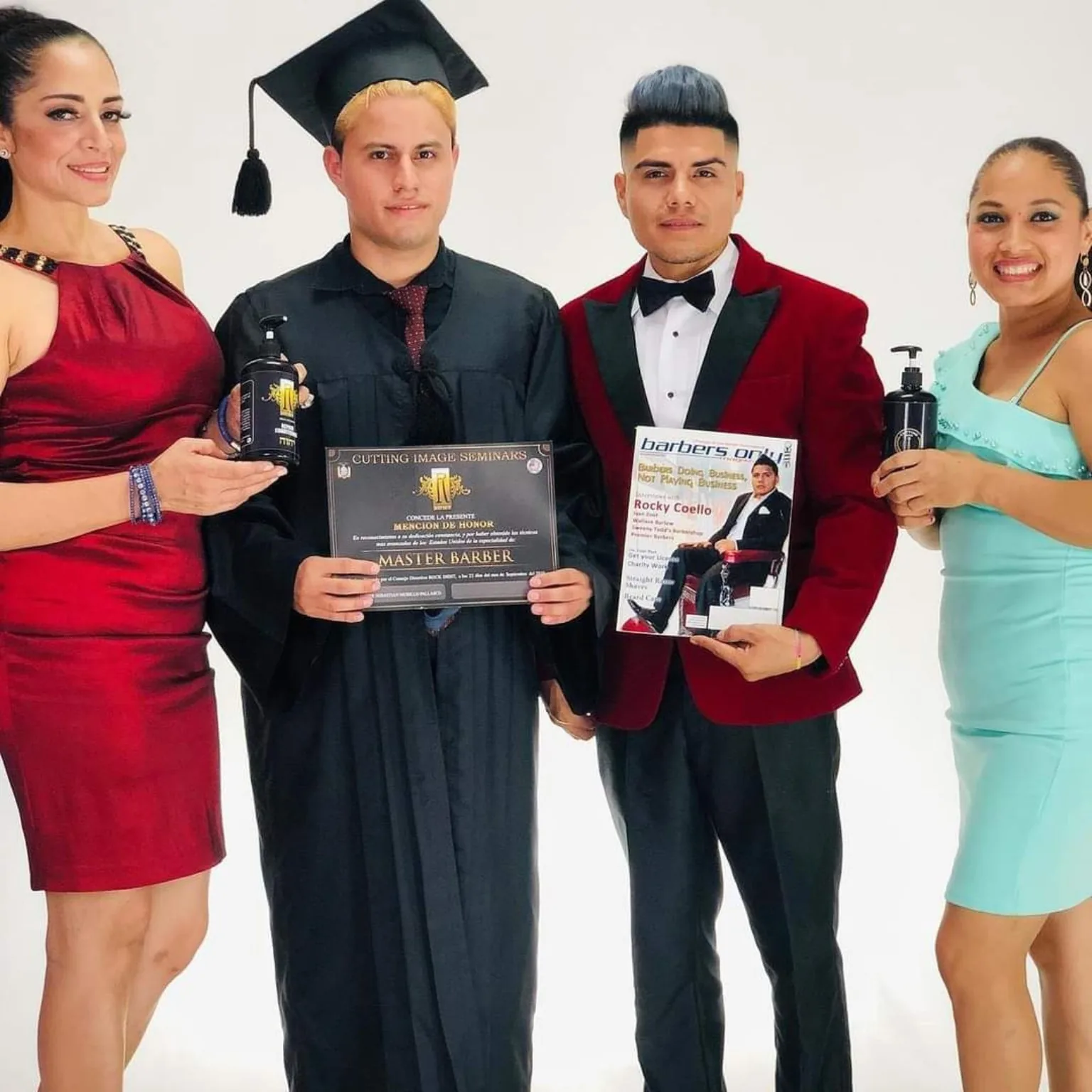 Graduation and certification moment